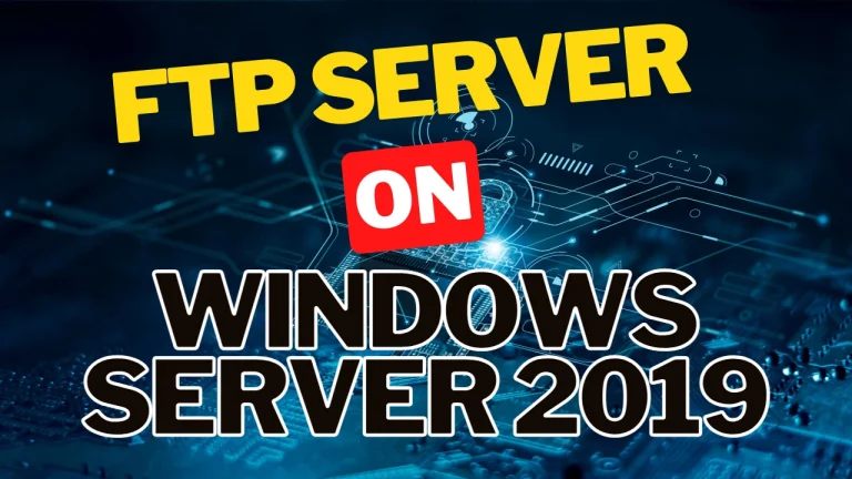 FTP server on Windows Server 2019 — tutorial thumbnail